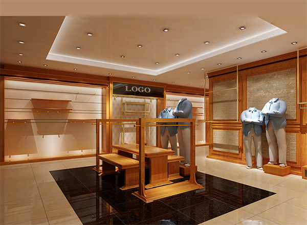实体店男装展柜