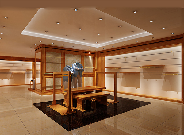 实体店男装展柜